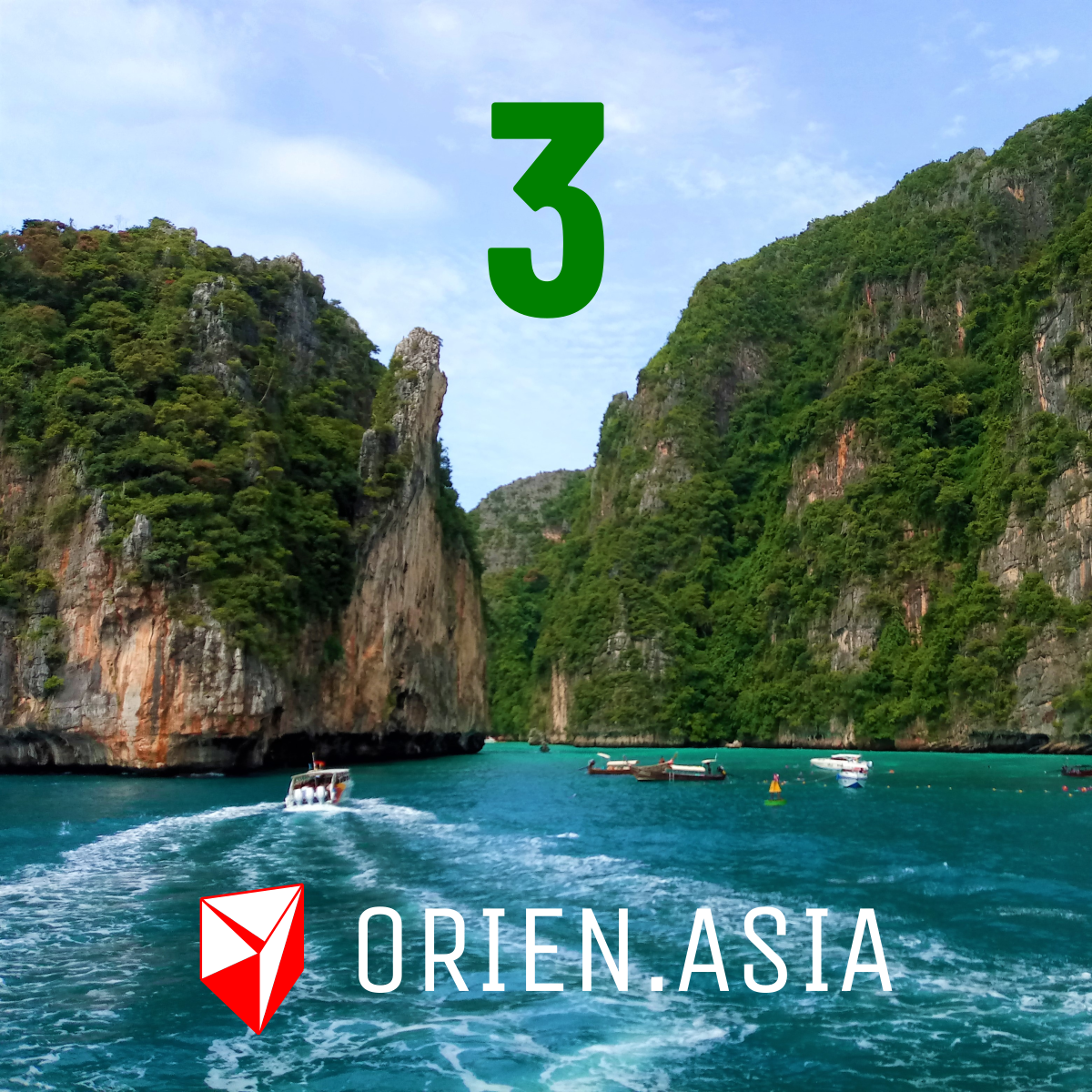 Advent calendar 2020: 3. Phi Phi Islands, Thailand