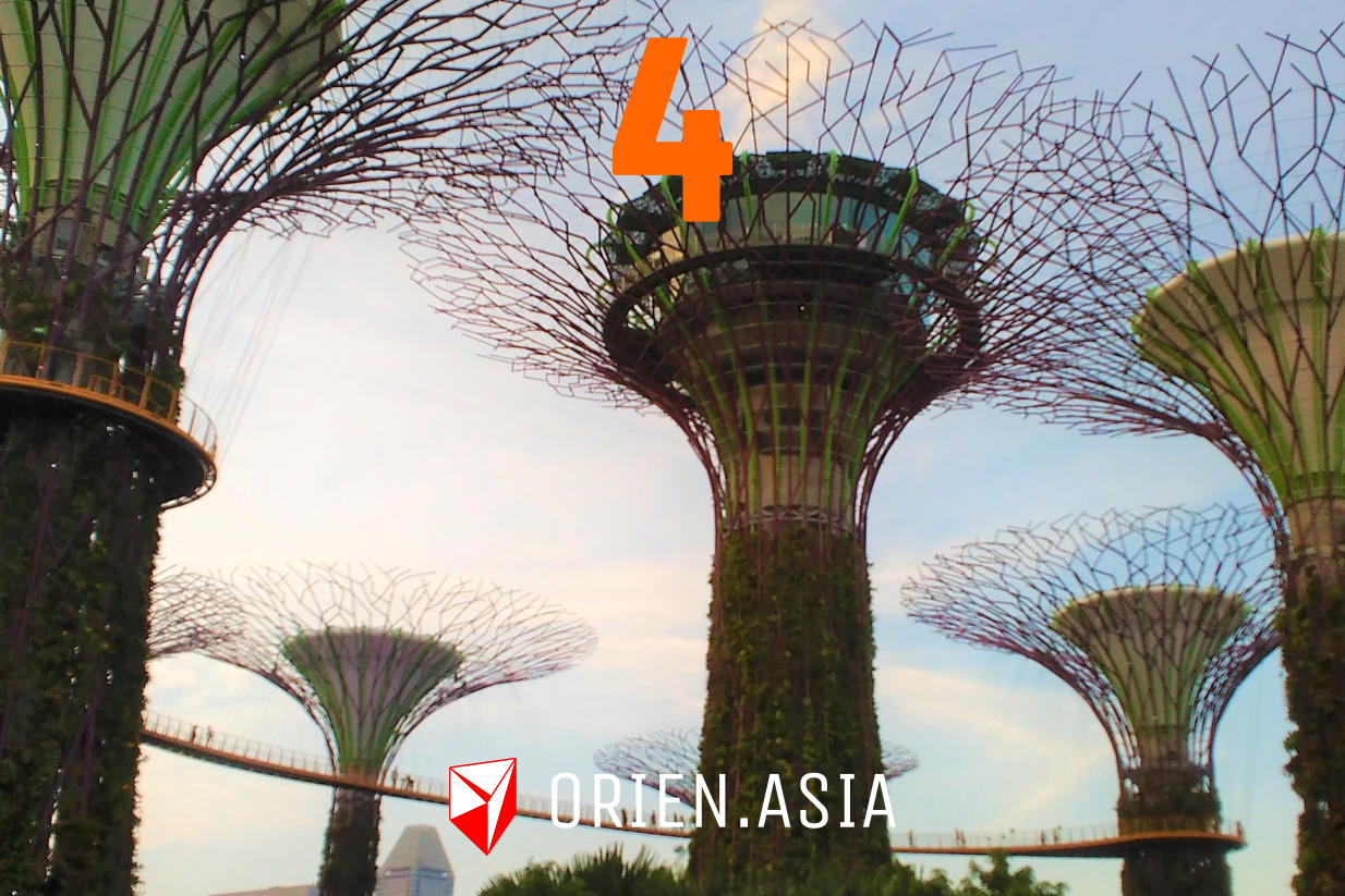 Advent calendar 2020: 4. Gardens by the Bay, Singapore